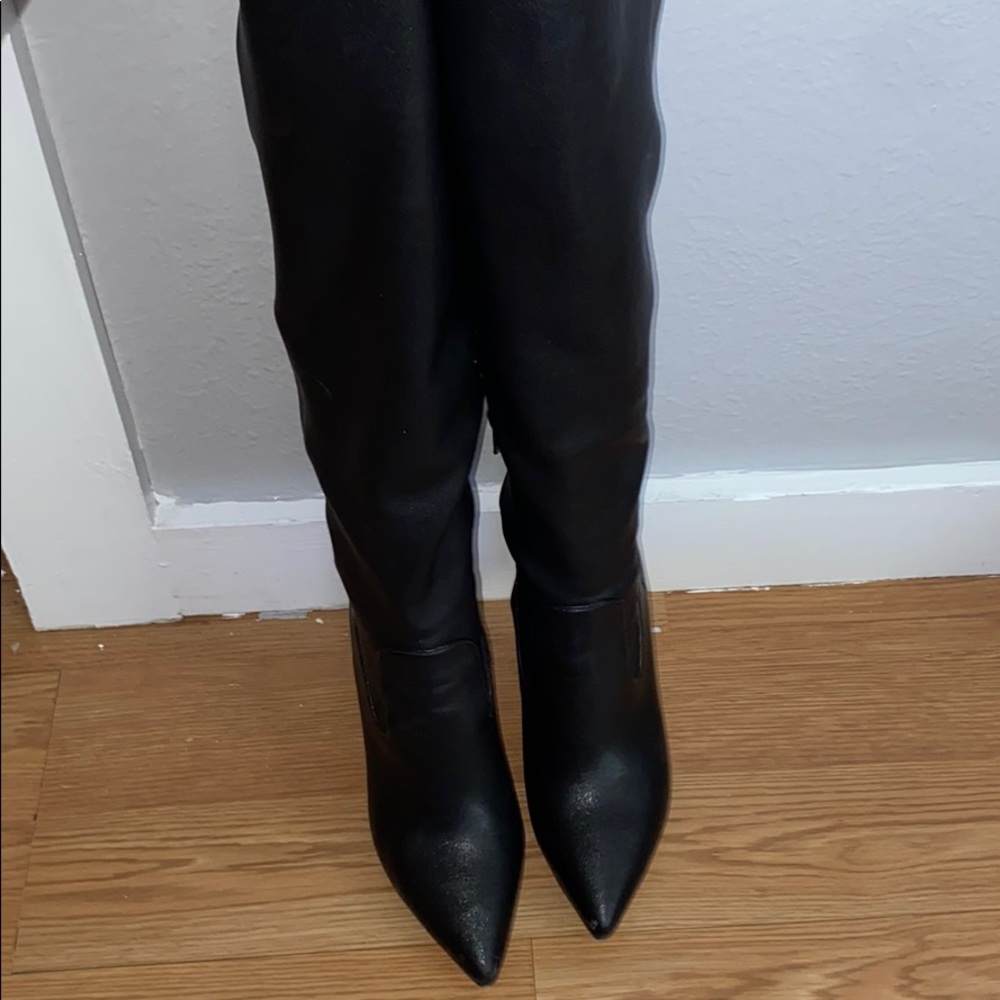 Michael Kors Over the knee leather boots